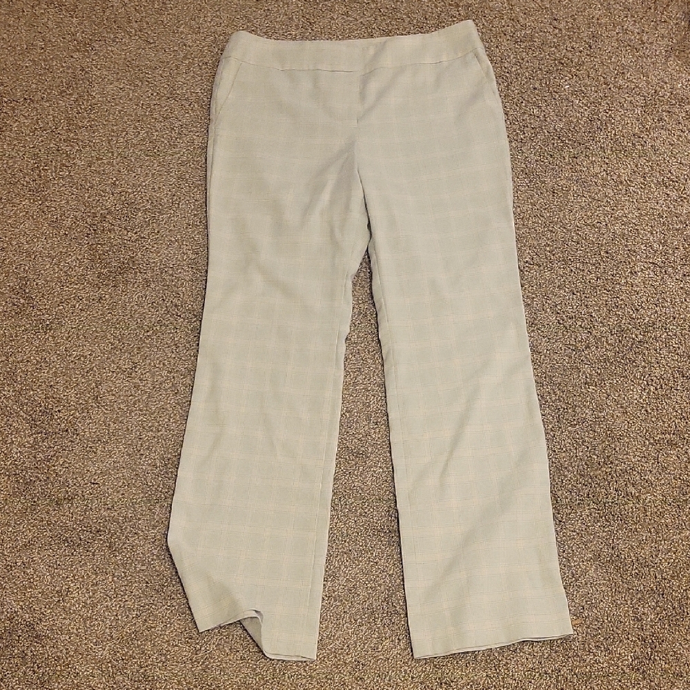 Ann Taylor Gray Boot Cut Flare Pants